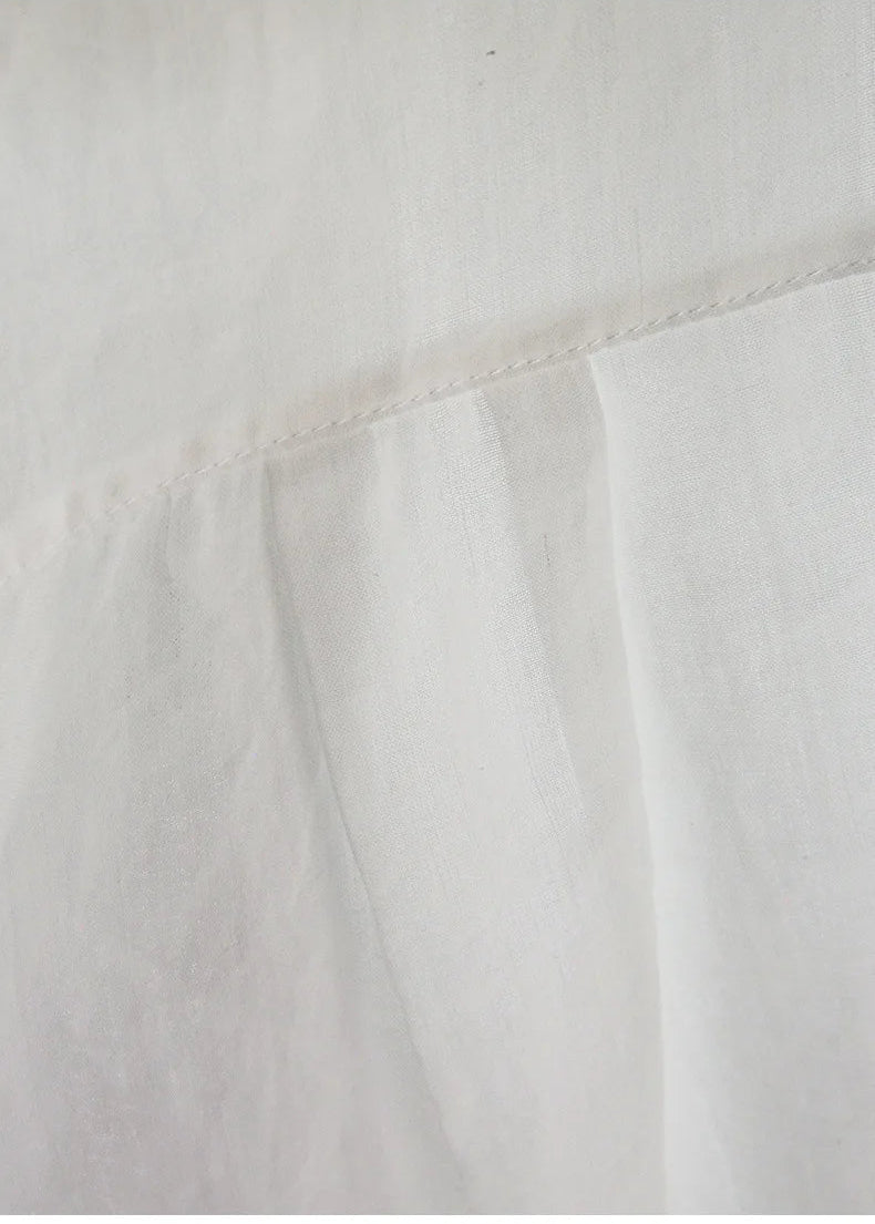 New V-Neck Drawstring Lightweight Shirt