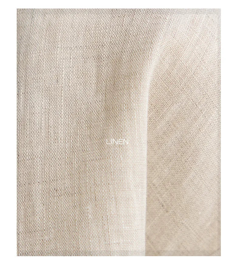 Linen Crew Neck Loose Casual Sleeveless Shirt