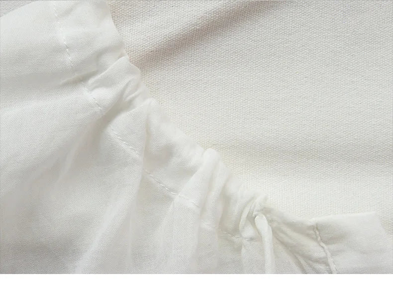 New V-Neck Drawstring Lightweight Shirt