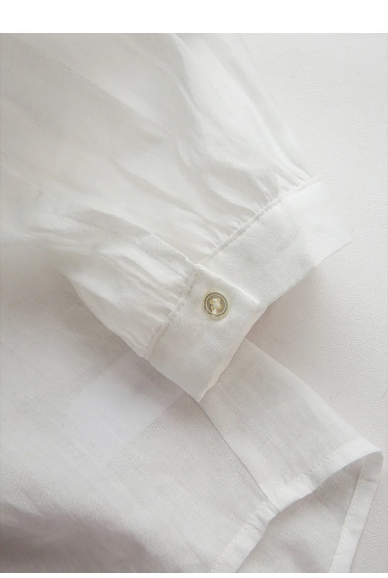 New V-Neck Drawstring Lightweight Shirt